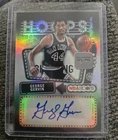 George Gervin 2025-26 NBA Hoops HOOPS SIGNS AUTO No. HS-GG Spurs Ice Man