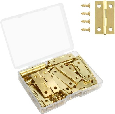 Kleine Scharniere 30 Stück Klappbar 17x29mm Retro Mini für Modellbau DIY