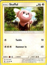 Pokemon SM - Guardians Rising Stufful 112/145 NM