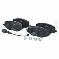 Bremsbelagsatz Scheibenbremse Delphi LP3663 FüR VW Caddy 5 GroßRaumlimousine SBB