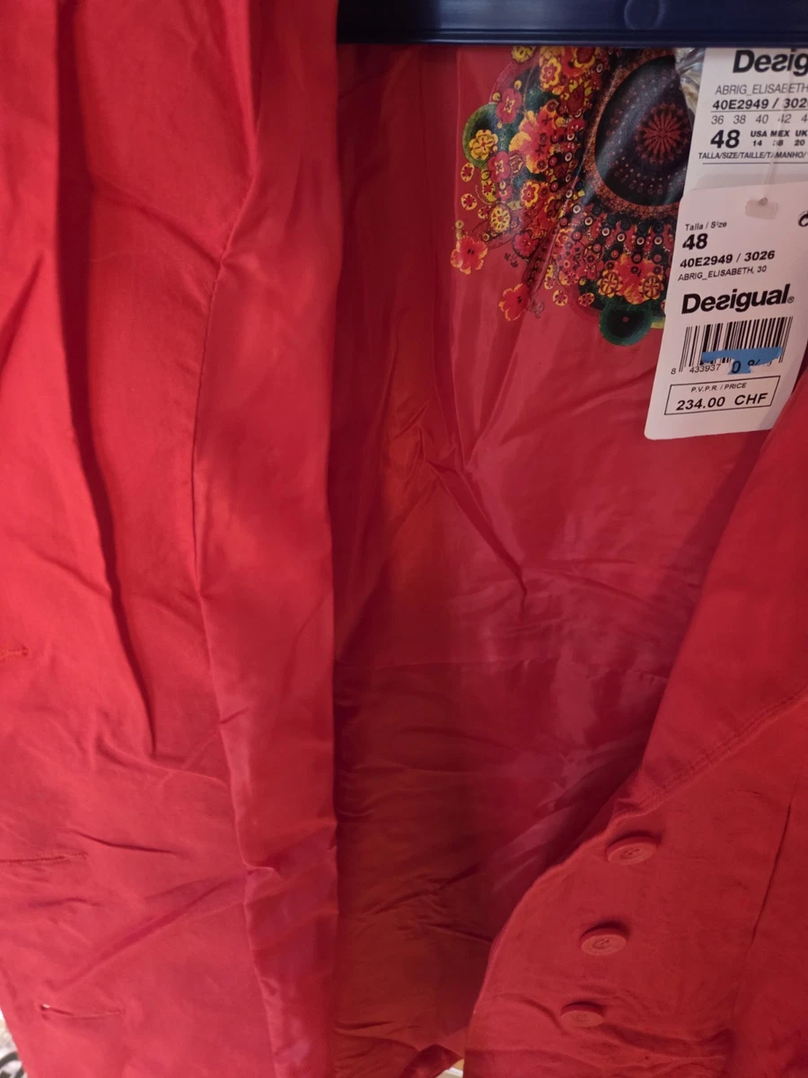 Desigual Mantel Größe 48
