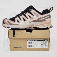 Salomon XA Pro 3D V9 W Trail Running Black/Burlwood/Mahogany Womens 7