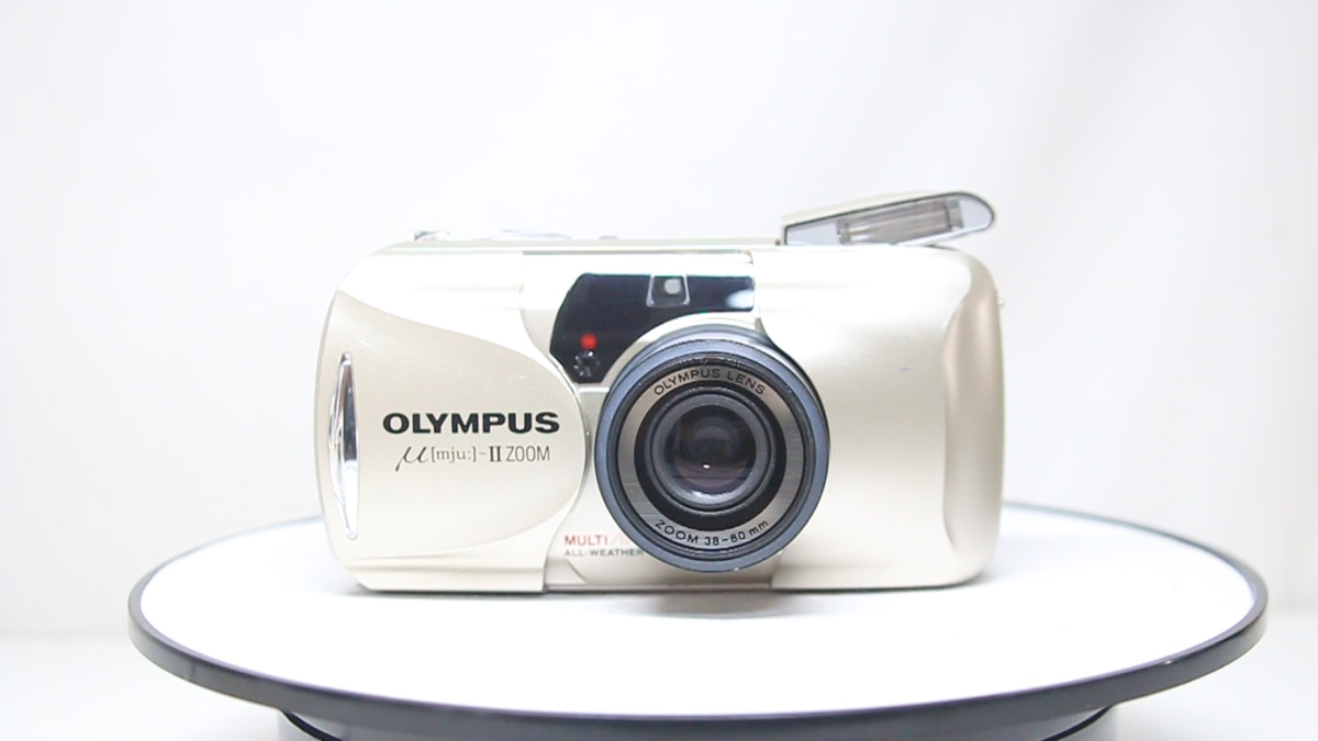 Olympus mju μ ii Zoom Point & Shoot 35mm Film Camera From JAPAN | eBay
