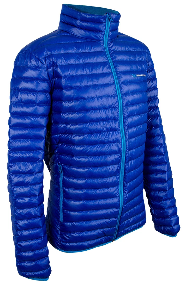 New Blue Highlander Outdoor Duck Down Jacket Unisex Outerwear All Sizes Walking