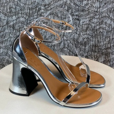 Marni Mirror Sandal Block Heel Ankle Strap Strappy size 38