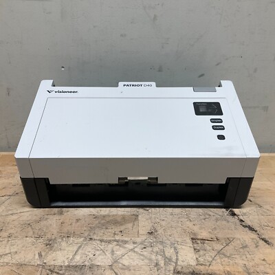 Visioneer Patriot D40 Document Scanner Tested and Working UNIT ONLY