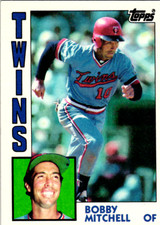 1984 Topps - #307 Bobby Mitchell