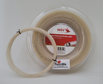 12m (0,75 /lfdm) MSV PolyNyKing, Spitzen Multifilament-Tennissaite