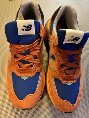 New Balance 630v4 ブルー/オレンジ New Balance Shoes Mens Size 10.5 Rust Orange Suede Oxide Blue