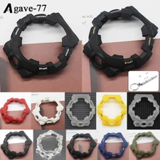 Rubber Watch Bezel Case Cover Replacement For Casio GA700 GA-700 Protection