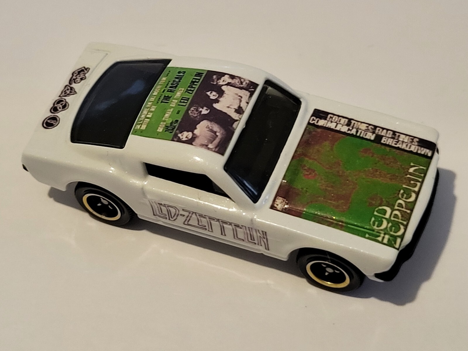 Matchbox LED ZEPPELIN Italy release Good times bad 1965 Ford MUSTANG GT custom eBay