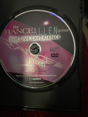 Rance Allen Group The Live Experience (DVD) 14998414091| eBay