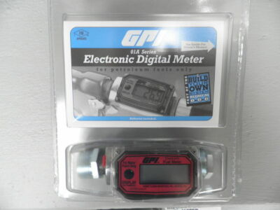 GPI 01A31GM Aluminum Turbine Fuel Flowmeter