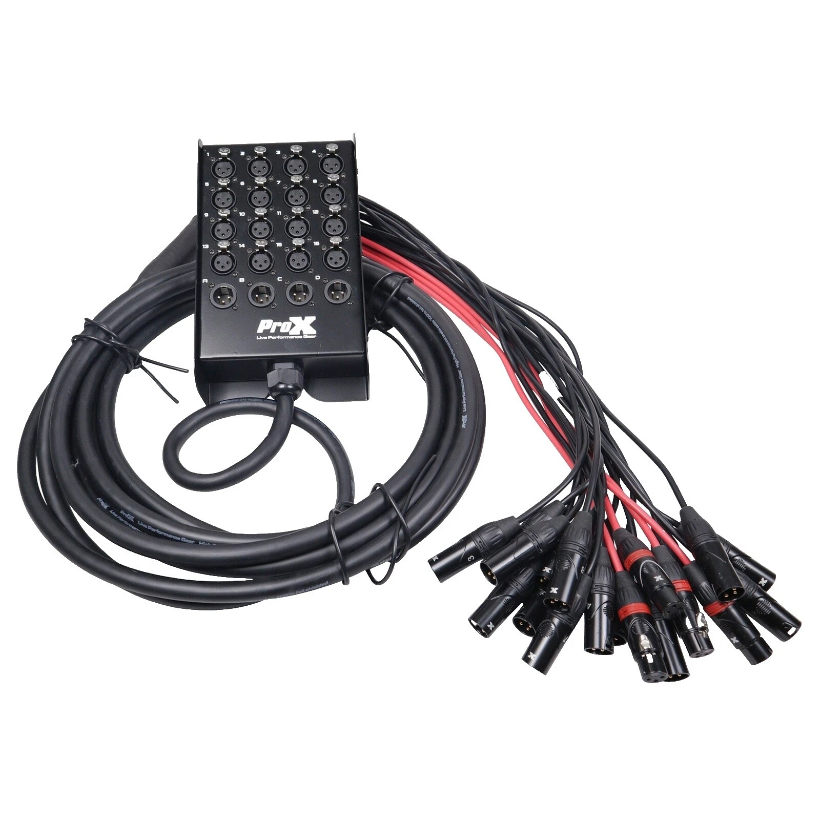 Black Pro Audio Snakes/Multicore Boxes