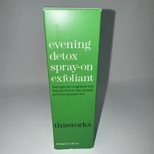 Thisworks Evening Detox Spray On Exfoliant ~ 60 ml / 2 oz ~ BNIB
