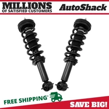 Front Complete Strut Coil Springs Pair 2 for Ford Expedition Lincoln Navigator