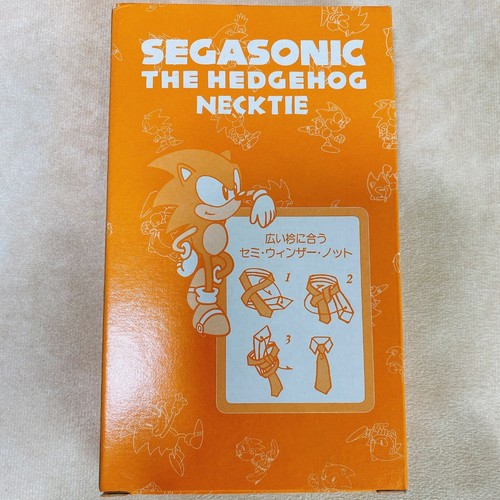 Juego de 6 corbatas de cuello SEGA Sonic the Hedgehog 1994 sin usar de colección limitada Japón rara - Imagen 10 de 18