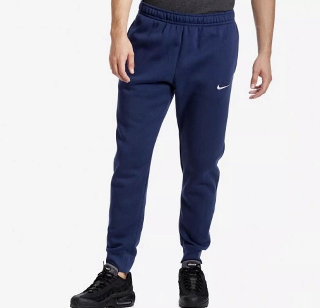 navy blue joggers nike