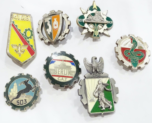 Lot de 7 insignes du Train Bon état Insignes militaires | eBay