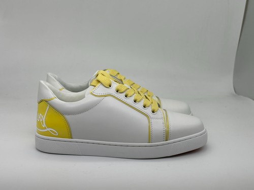 Christian Louboutin FUN VIEIRA Leather Signature Low Top Sneakers Shoes $895 - Picture 7 of 18