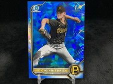 MICHAEL KENNEDY 2022 BOWMAN CHROME SAPPHIRE #BDC-128 BASE PROSPECT / PIRATES