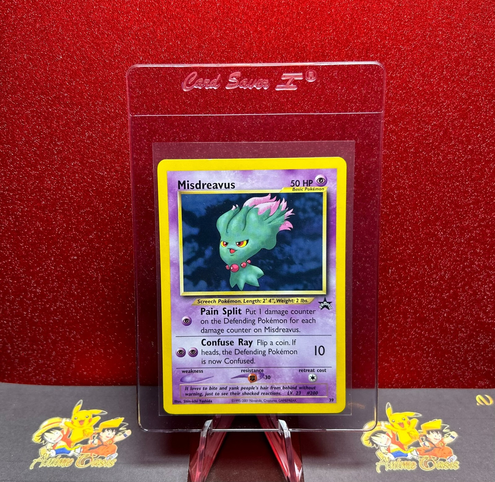 Pokémon TCG Misdreavus Wizards Black Star Promos 39 Regular Promo Near Mint