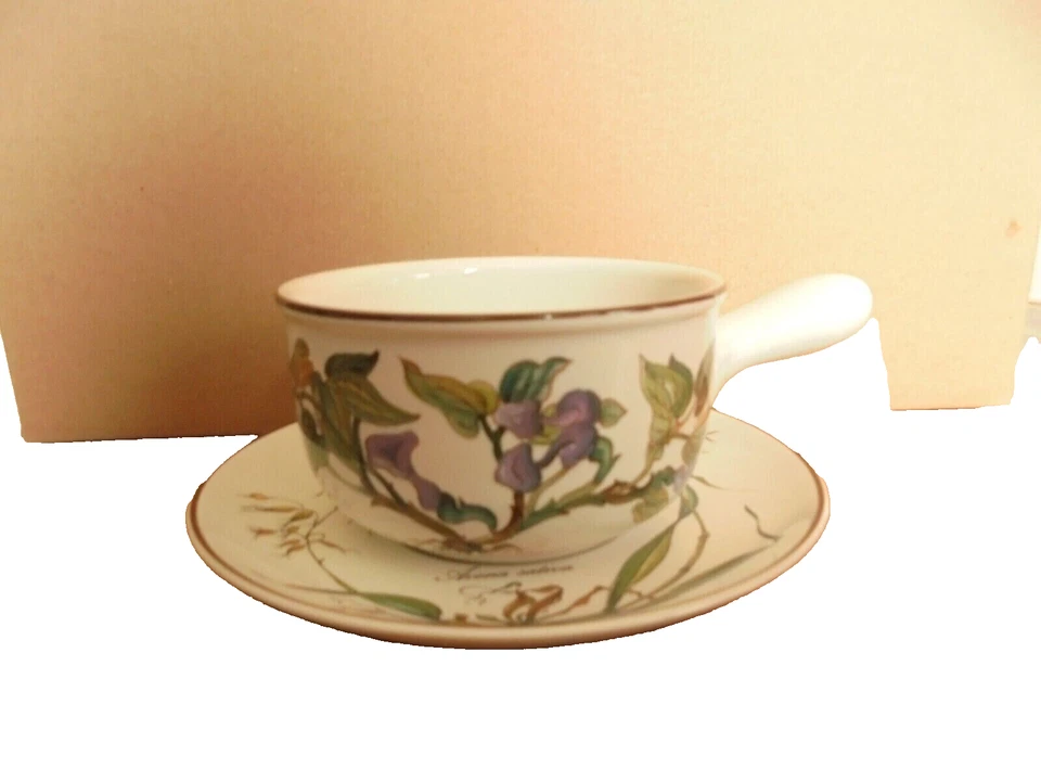 VILLEROY & BOCH Butterpfännchen mit Unterteller Butter-Sauciere Botanica - Bild 2 von 4