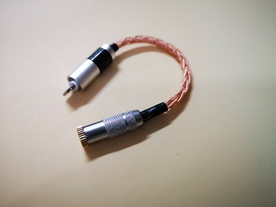 iphone lightning line out to 2.5mm female stereo occ copper adapter cable 