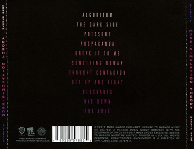 MUSE - SIMULATION THEORY [11/9] * NEW CD