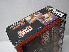 Knex 11104 K'nex Turbo Racers Motorized Micro Power 3 Model Vintage 1995 SEALED