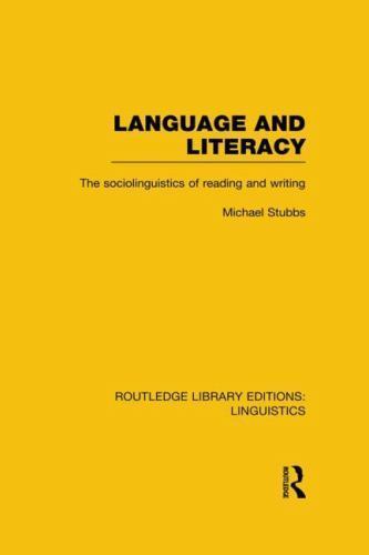 Routledge Library Editions: Linguistics Ser.: Language and Literacy (RLE ...