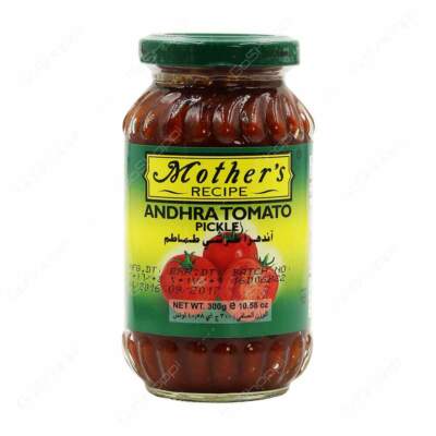 Mother's Recipe Andhra Tomato Pickle - 300gm with Free Shipping