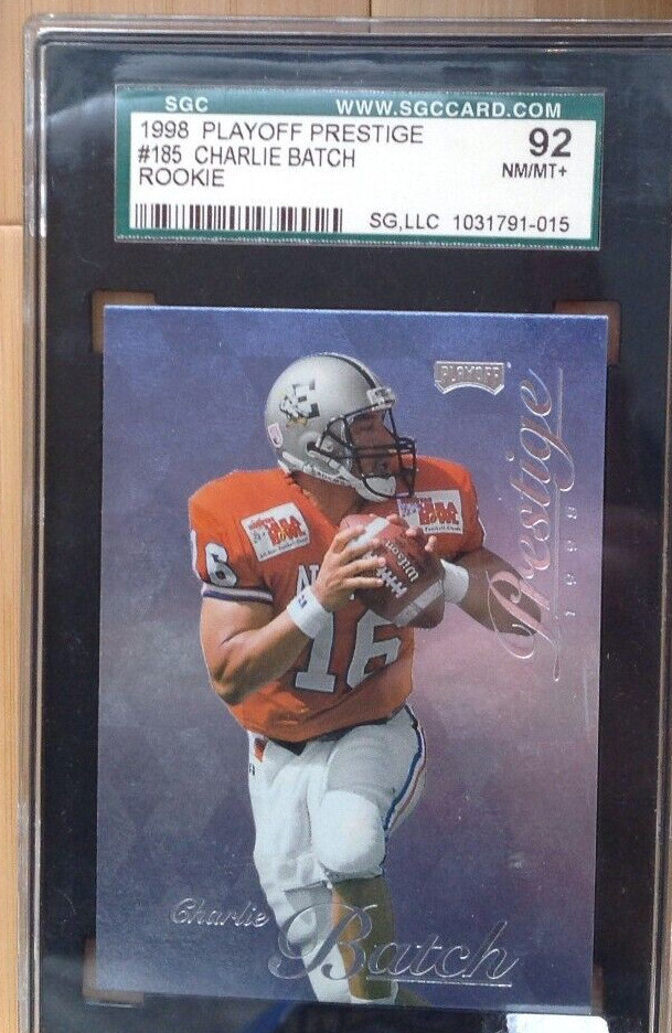 Charlie Batch Playoff Prestige #185 Base
