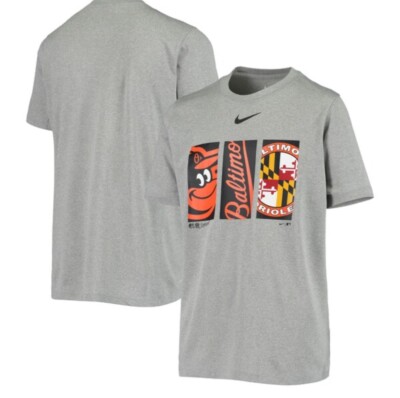 Baltimore Orioles 3peat Team Logo Dri For Nike Shirt Size Small