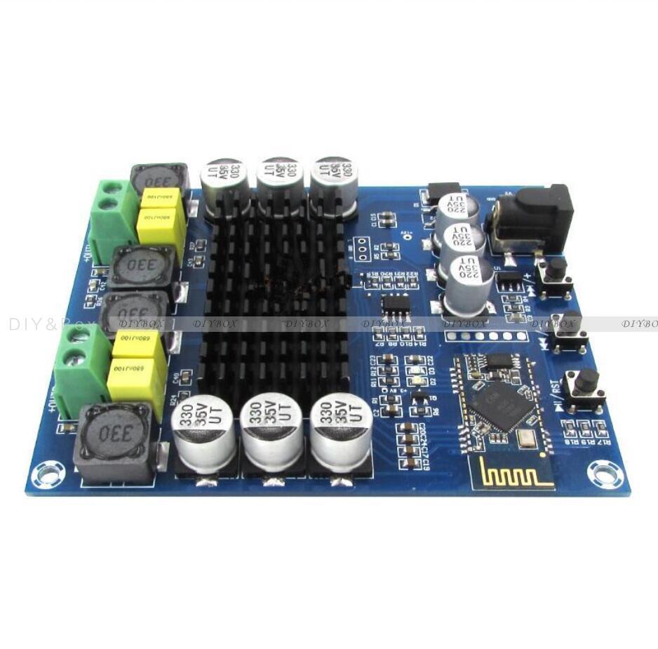 TPA3116D2 2X120W Bluetooth 4.0 Audio Receiver Digital Amplifier Board Case