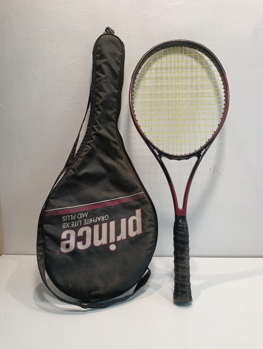 PRINCE GRAPHITE LITE XB MID PLUS RACQUET RACKET WITH CASE | eBay UK