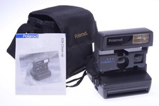   POLAROID LAND 636 CLOSE-UP CAMERA WORKS 100  MINT W/ CASE  INSTRUCTIONS