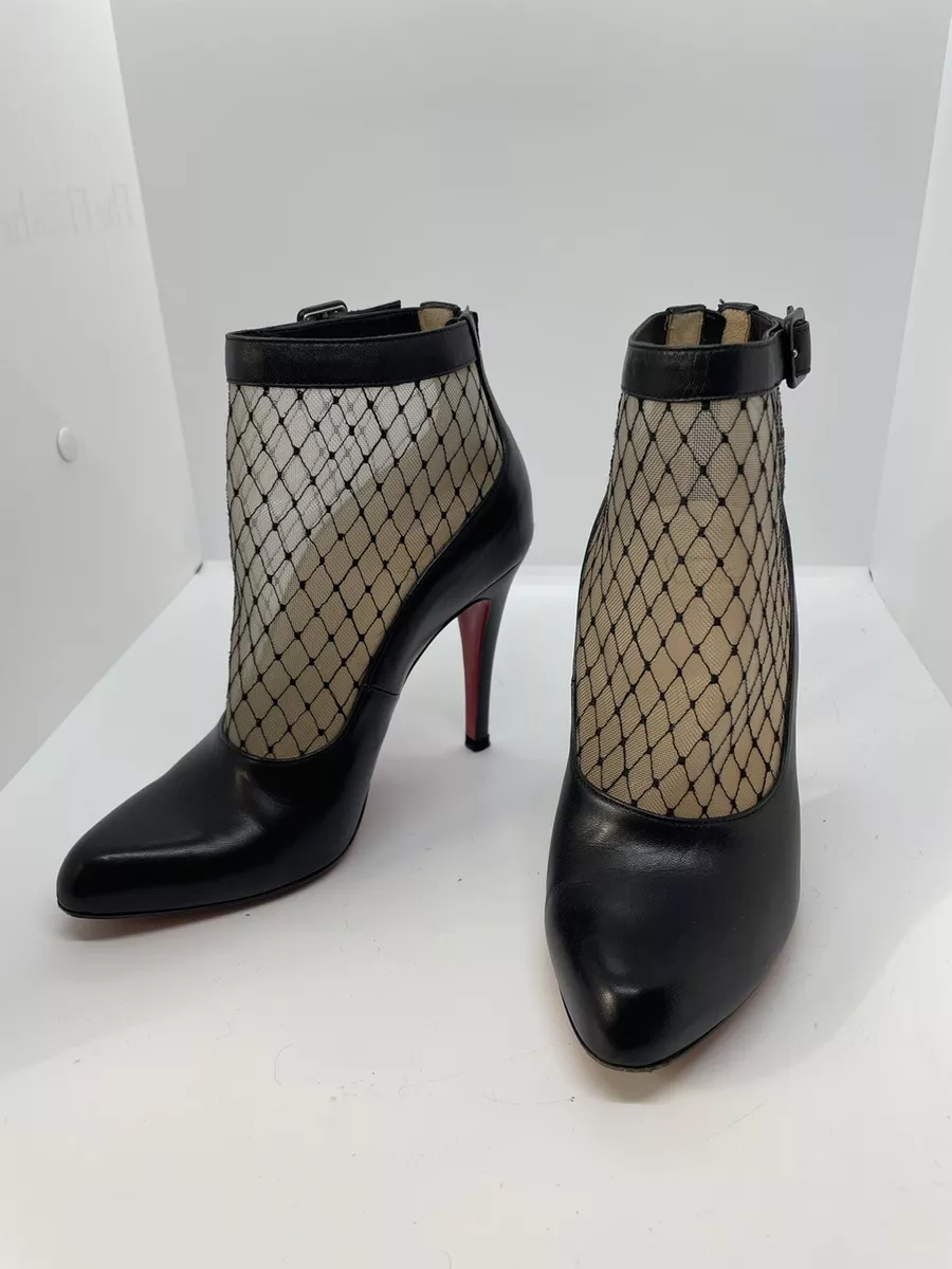 Christian louboutin top bootie heels