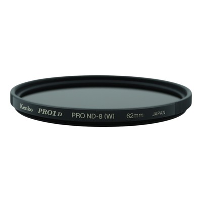 Kenko Filter Pro1D PRO ND-8 ND8 (W) 62mm 62 mm ND 8