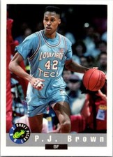 1992 Classic Draft #51 P.J. Brown NearMint/Mint
