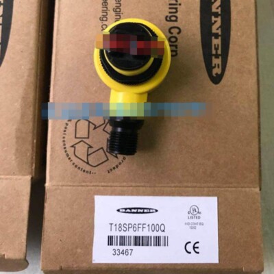 1PC New For BANNER Photoelectric Sensor T18SP6FF100Q Switch In Box