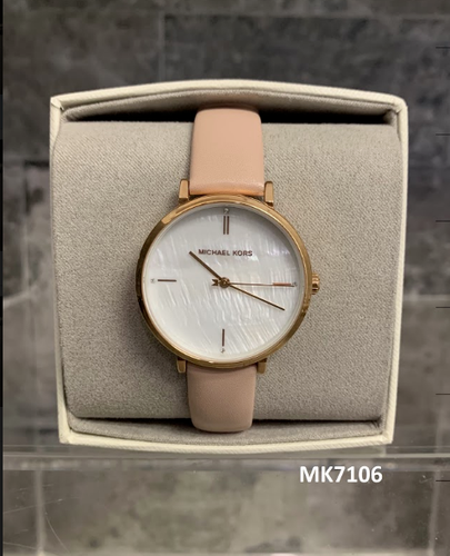 Rose Gold-Tone Alloy Watch MK7106 