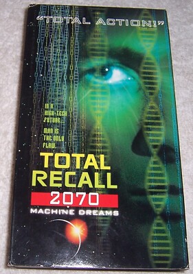Total Recall 2070: Machine Dreams VHS Video Michael Easton  