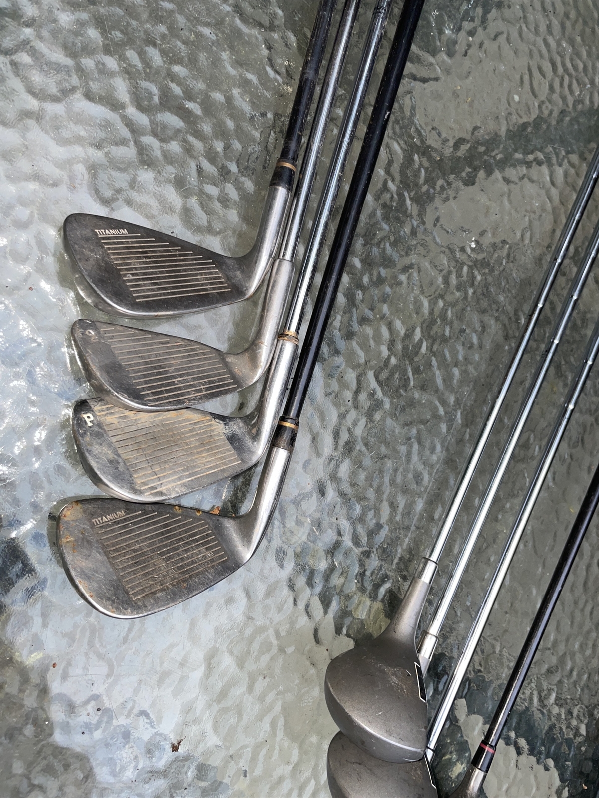 Men's Golf Club Set Complete Used Right Handed Golf Club Set NO BAG eBay