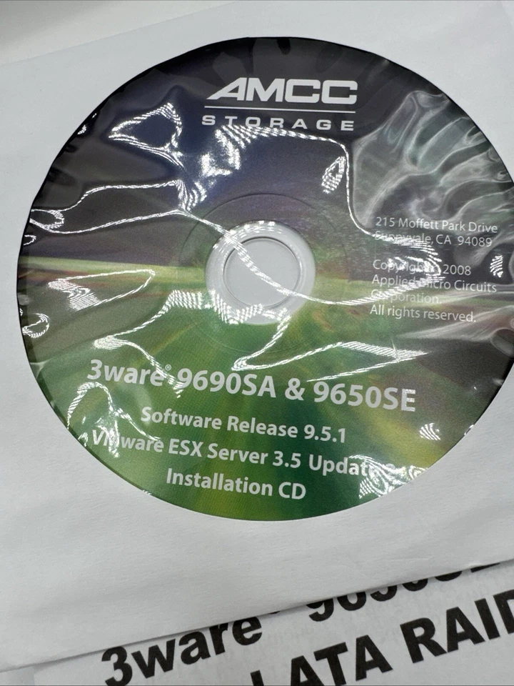 3Ware AMCC 9650SE-2LP Sata II Raid Controller 2-port - Image 2 of 4