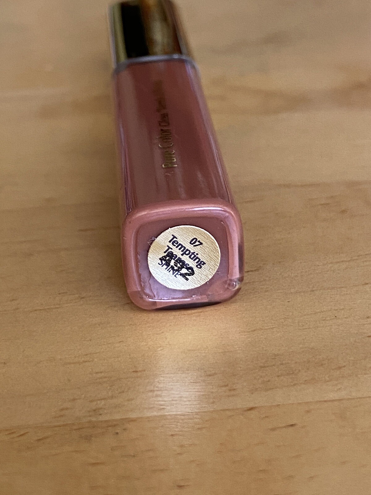 ESTEE LAUDER Pure Color Lip Gloss 07 TEMPTING TEAROSE Shine lipgloss