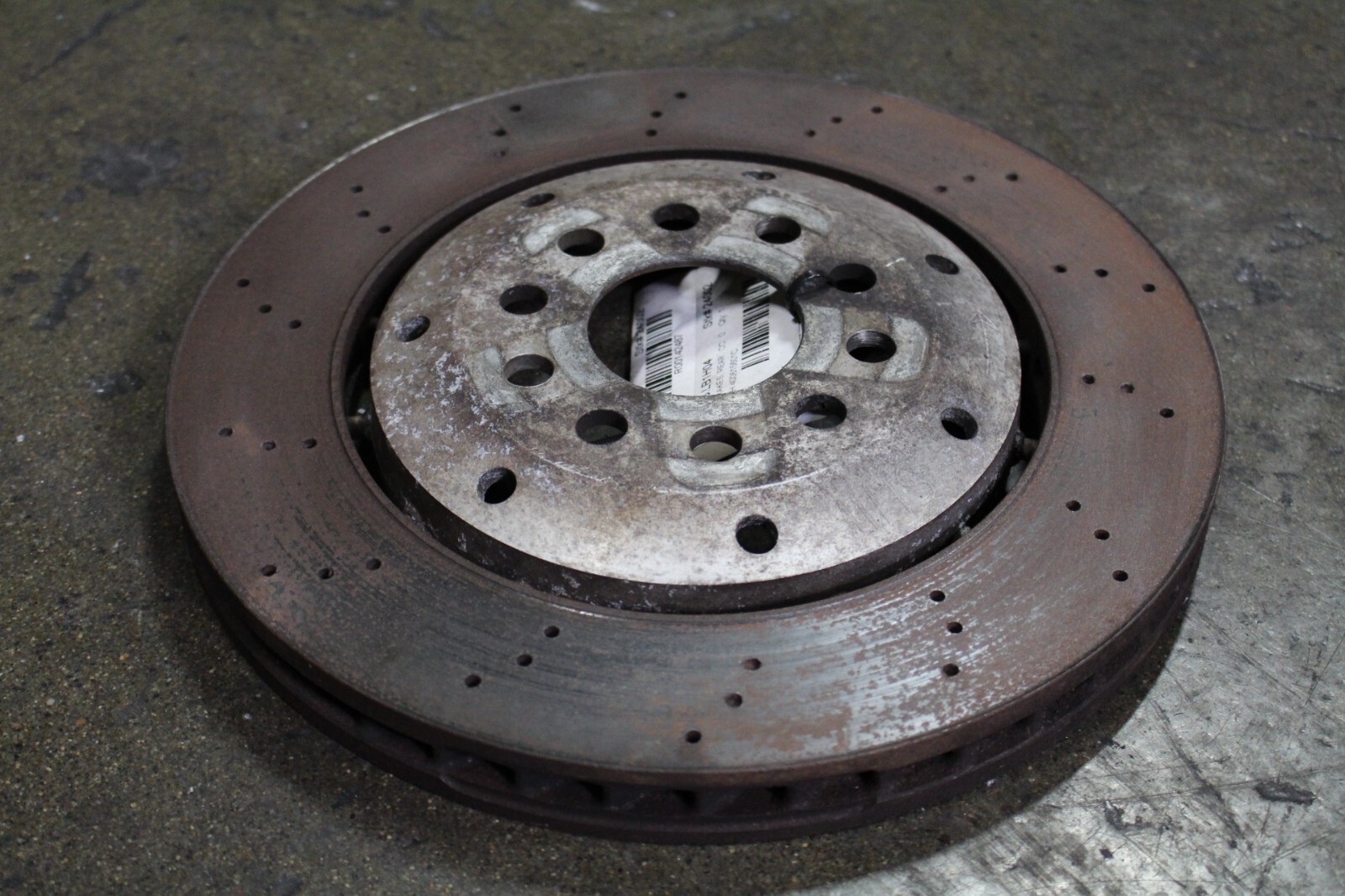 Lamborghini Gallardo Coupe, Spyder, LH, Rear Brake Rotor, Used, P/N 400615601C