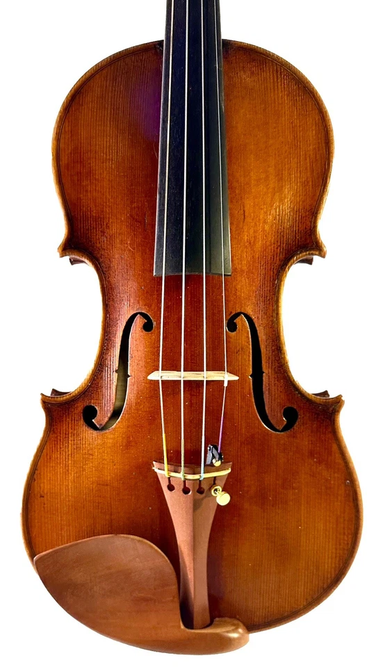 IMPRESIONANTE violín profesional 4/4 - copia de Stradivari italiano, parte posterior de una pieza Foto 2 de 4