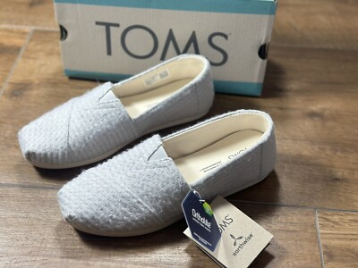 Toms Wmn Alpargata Grey Damen Gr 36,5 Neu Schuhe Slipper