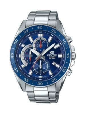 Casio EDIFICE EFV550D-2A Slim Three Hand Analog Quartz 100m Men's Watch